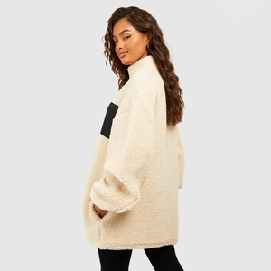 Sudadera unisex con capucha y cremallera de un cuarto para hombre, sudadera lavada con media cremallera y cuello levantado, Sudadera con capucha de lana para invierno - Product Image 6