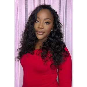 Extensions de cheveux au crochet en plumes, vierges, brésiliennes, humaines, double densité, ondulées, bouclées naturelles, styles Loose Wave, couleur 1B Miracles - Product Image 2