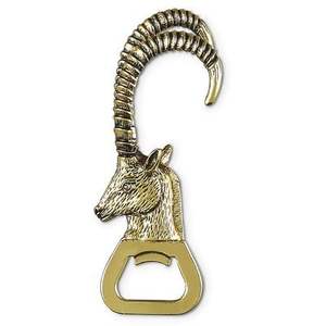 Vente en gros en forme d'aile personnalisée Décapsuleur plat en laiton moulé fait à la main en aluminium laiton métal pour accessoires de bars de restaurants - Product Image 2