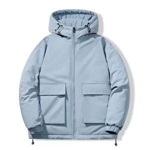 Vente chaude Différentes Couleurs Veste De Rembourrage Pour Hommes De Haute Qualité Coupe-Vent Veste Bouffante Pour Hommes À Fermeture Éclair - Product Image 3