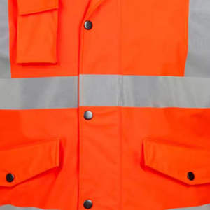 Sudadera de Seguridad Reflectante de Alta Visibilidad, Sudadera de Trabajo de Algodón, Ropa de Trabajo de Construcción, Manga Larga, Bordada, Industrial - Product Image 3