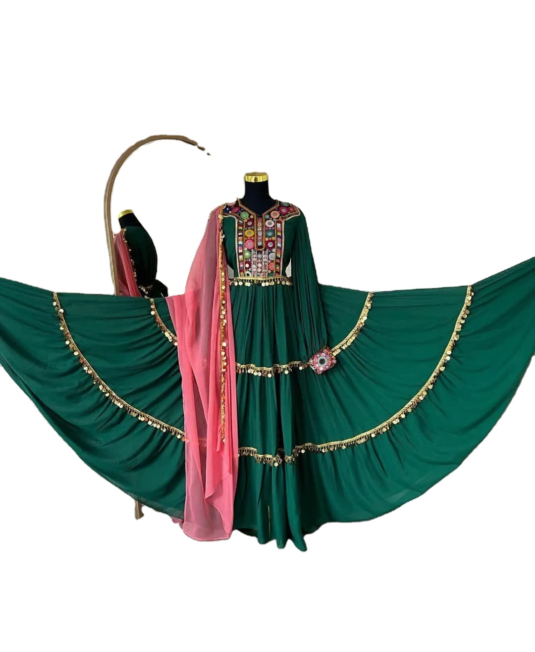 Low Price Green Anarkali Dress Versatile for Weddings & Parties |  Alibaba.com
