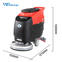 Autolaveuse professionnelle Wallergo K3, 530 mm, réservoirs grande capacité 60 L/65 L