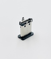 Maßgefertigter 24-Pin Typ-C Stecker USB 3A 5V RoHS-konform Kupferlegierungskontakte LITE Marke Modell 142424-0211-15G für
