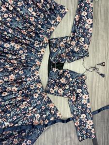 Lehenga de boda de diseñador con hermosa impresión digital - Product Image 6