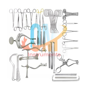 Juego de instrumentos de Cirugía de laparotomía pediátrica de calidad superior, 51 Uds., instrumentos quirúrgicos médicos de acero inoxidable | Instrumentos Oldmed - Product Image 6