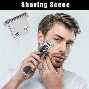 Lame en T professionnelle en acier inoxydable pour tondeuses de barbier – Remplacement détachable pour tondeuses à cheveux électriques domestiques - Product Image 3