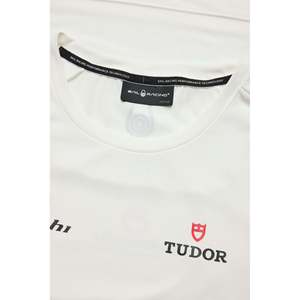 Maglietta tecnica W Alinghi in jersey bianco con decorazione logo ricamato - Product Image 3
