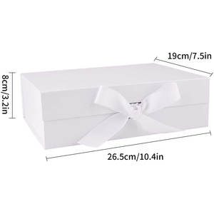 Caja de regalo de papel Kraft, recuerdo de fiesta de cumpleaños de boda, almacenamiento de ropa, caja de embalaje de galletas hechas a mano, soporte de impresión personalizada - Product Image 3