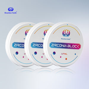 <strong>Dental</strong> Zirconia Blank For Amann Girrbach 89x71mm For Anterior Teeth Ultra Translucency UT-ML Multilayer Zirconia Block - Product Image 6