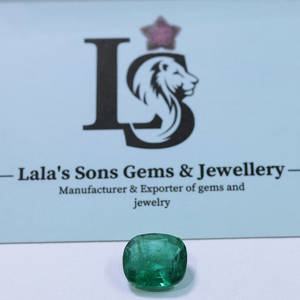 Mejor Precio, Esmeralda Zambiana 100% Natural, 6.08 Quilates, Corte Cojín, Color Verde Azulado, Piedra de Nacimiento de Mayo para Hacer Anillos y Colgantes - Product Image 4