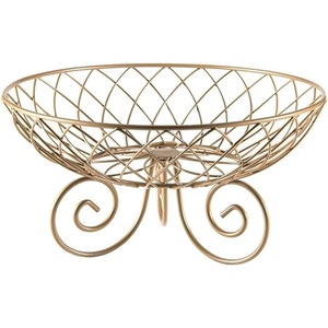 Panier à fruits en métal de haute qualité ajoute une touche moderne à toute cuisine tout en gardant les fruits bien rangés et facilement accessibles - Product Image 1