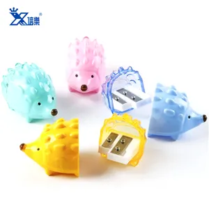 Manufacturer customized animal shape sacapuntas double pencil sharpeners fun school supplies wholesales Kawaii Stationery