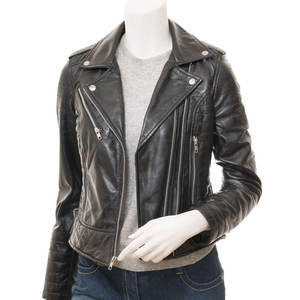 Chaquetas de Cuero para Mujer, Otoño/Invierno 2026, Nueva Colección, Alta Calidad, Transpirables, Ecológicas, con Tela Satinada, Resistentes al Agua - Product Image 3