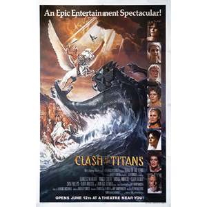 Clash of the Titans Wall <b>Poster</b> Made of Durable Paper Material - Product Image 1
