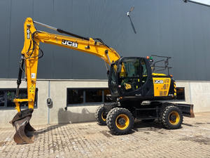 Prix d'usine JCB HD 110 WT 4F Excavatrice sur pneus 4x4 Moteur diesel Machine de construction lourde avec contrôle hydraulique avancé - Product Image 5