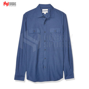 Uso cómodo Camisas casuales de moda para hombres Camisas casuales de tamaño personalizado para hombres Camisas casuales de Bajo MOQ Camisa informal para hombres - Product Image 1