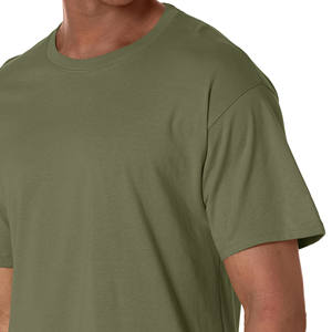 Dropped Shoulder Cool Tees Ropa de calle de calidad personalizada Hombres Camiseta de gran tamaño La mejor Camiseta de algodón de peso pesado para hombres - Product Image 5