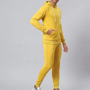 Survêtement décontracté d'hiver pour hommes, design 2-en-1 délavé à l'acide, en molleton 100% coton, vente en gros - Product Image 3