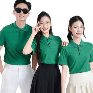 35/65 coton Polyester élégant tissu doux hommes affaires décontracté polo commandes uniformes en gros bienvenue prix compétitif - Product Image 3