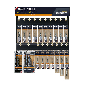 Set di Punte da Trapano Alpen per Legno, 104 Pezzi - Product Image 1