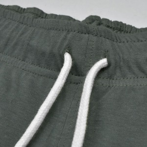 Modern Fit Men Straight Embroidered Canvas Mid Waist Vintage Casual <b>Trousers</b> Lightweight Waterproof Eco-Friendly Breathable - Product Image 3