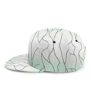 Gorras de béisbol de verano de camuflaje blanco personalizadas de alta calidad Diseño de sombrero de algodón de nuevo estilo para hombres - Product Image 5