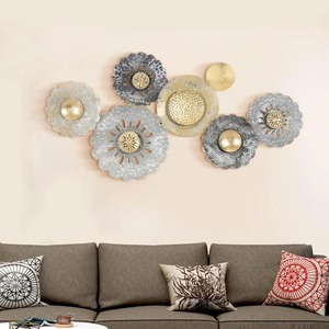 Antique Metal Wall Art Modern Design Iron Metal Wall Art Panel Superb Outdoor Home <b>Decorative</b> Hanging for Interior Use - Product Image 1