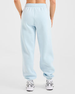 Pantalons de survêtement classiques en molleton pour femmes - Bleu pastel Tissu doux au toucher Été/Hiver Séchage rapide et écologique - Product Image 2