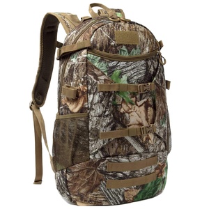 กระเป๋าเป้สะพายหลังสีดำแนวยุทธวิธี,กระเป๋าสำหรับปีนเขาเดินป่ากันน้ำได้สามารถกำหนดได้ตามต้องการ - Product Image 4