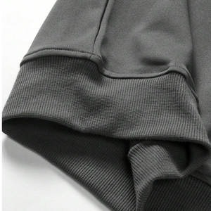 Sudadera de Algodón para Hombre con Cuello Redondo, Diseño Moderno, Fabricación Personalizada OEM, Tinte Liso, Lavado Ácido, para Invierno - Product Image 5