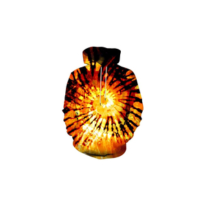 Qualité supérieure OEM Sweat à capuche pour hommes Tie Dye Vêtements d'hiver Style confortable Manches complètes Top Tendance Tie Dye Sweat à capuche pour adultes - Product Image 6