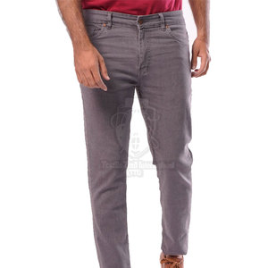 Pantalones Vaqueros Casuales de Alta Calidad para Hombre, Transpirables, con Botones, de Color Sólido, Ligeros, 100% Algodón, Más Vendidos para Adultos, para Otoño e Invierno - Product Image 2