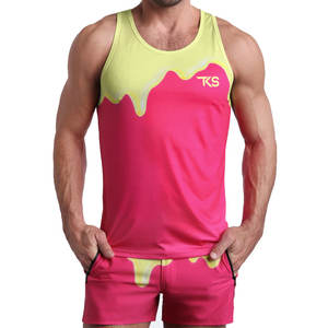 Venta al por mayor Hombres Muscle Tank Tops Entrenamiento Gimnasio Tank Tops Athletic Stringer Ribbed Tank Tops para hombres - Product Image 5