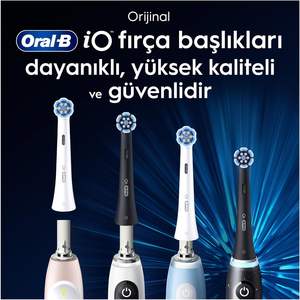 Cabezales Originales Oral-B iO Series Ultimate Clean Negros, Filamentos Cruzados, 6 Unidades - Product Image 2