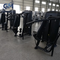 Máquina de Press de Hombros Comercial con Pila de Pesas de 100 kg, Equipo de Entrenamiento de Fuerza para Gimnasio Comercial