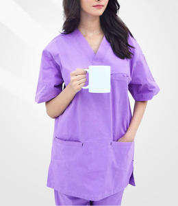 Nouveauté 2026 – Tenues d'été médicales unisexes personnalisables en polyester et élasthanne pour médecins et infirmières – Ensembles de blouses et pantalons de clinique - Product Image 1