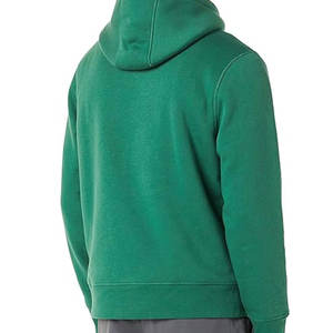 <b>Green</b> OEM Custom Logo Fashion <b>Men</b> Sweatshirt Blank Pullover Fleece Sherpa Lining Kangaroo Pocket Hoodies - Product Image 1