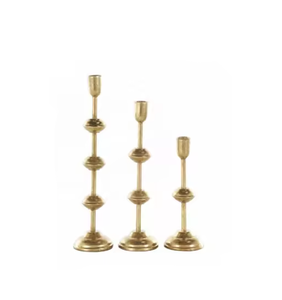 Aluminum Elegant Design Metal Candle Holder Candle Stand Handmade Decorative Festival Lighting Decor Available Wide <b>Range</b> - Product Image 6