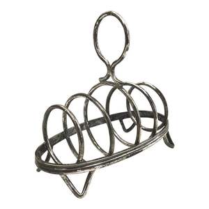 Nouvel Arrivage Luxueux Support à Pain de 5 Niveaux Personnalisable en Acier Inoxydable, Base à Bordure Florale, Style Anglais, Argent et Or - Product Image 5