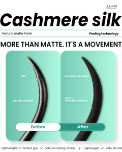 Extensions de cils en cachemire pelable, plateau de cils en soie, extensions de cils noires mates légères, extensions de cils en vison douces et moelleuses, vente en gros - Product Image 6