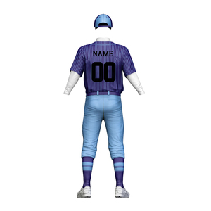 Conjunto de Uniformes de Béisbol y Sóftbol de Talla Grande con Diseño Personalizado, Ropa Deportiva de Tela de Alta Calidad, Transpirable y de Secado Rápido - Product Image 3