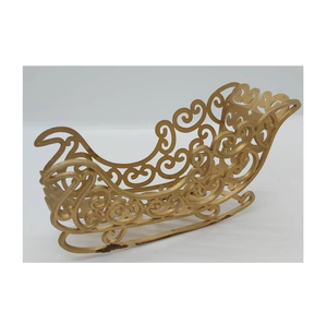 Fancy Galvanized Handmade <b>Christmas</b> <b>Sleigh</b> Natural Finishing Top Selling and High Quality <b>Christmas</b> Decorative Ornaments - Product Image 4