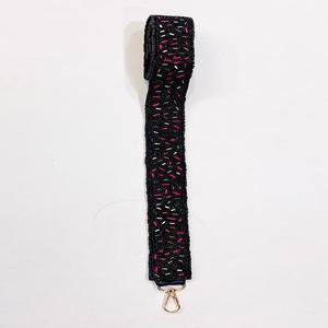 Ap Curated Couture New 2026 Collection Bright Contrasting Handmade Women Bag Straps Personalized Beaded Stripe Sprinkle Stone - Product Image 5