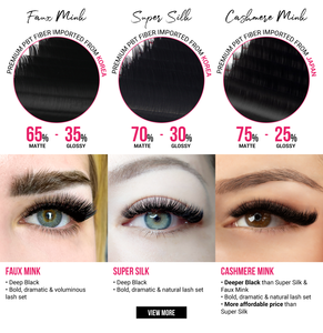 CharmLash Lash Extension Fournitures de gros Vendeurs de cils de vison Cils russes Marque privée personnalisée Super Dense Aspect naturel - Product Image 4