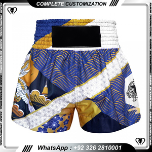 Shorts de boxe Muay Thaï en gros Kickboxing Fight Boxing Mma Shorts Jju Jitsu Shorts de combat pour hommes Ufc - Product Image 2
