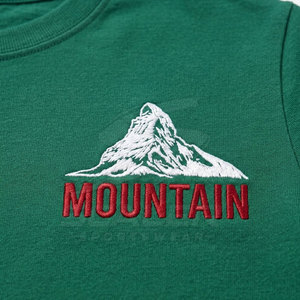 T-shirt en tricot brodé au design classique, tissu lisse, séchage rapide, respirant, parfait pour les événements décontractés, les voyages, les activités de plein air - Product Image 5