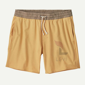 Stylish Mens Casual Cotton <b>Beach</b> Shorts Custom Logo Lightweight Gym Fitness Wear Outdoor Sport Streetwear Comfortable Shorts - Product Image 1