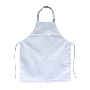 Fabriqué en Corée ESD tissu résistant aux produits chimiques ECRF revêtement PU sur le tissu preuve chimique protéger les travailleurs ESD bras tablier - Product Image 1