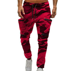 กางเกงจ็อกเกอร์ผู้ชายสั่งทำพิเศษ แบบมีเชือกผูกเอว สีพื้น สไตล์ลำลอง กางเกงวอร์ม พิมพ์ลายโลโก้ ทรงโอเวอร์ไซส์ ผลิตจากโรงงาน - Product Image 1